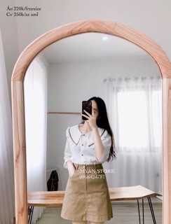 ÁO CỔ BÈO XINH