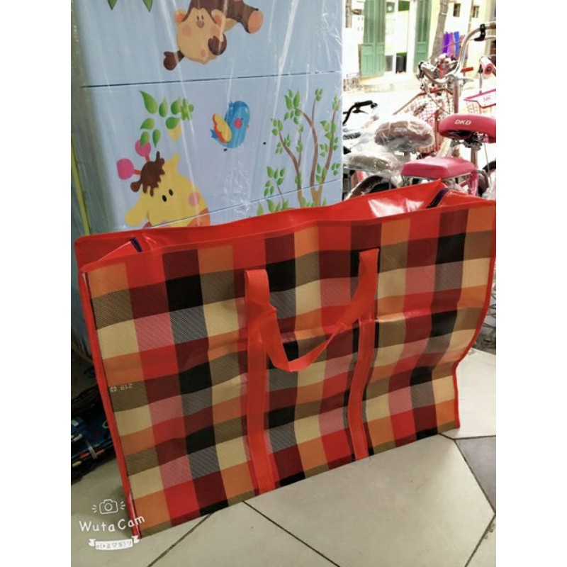 TÚI ĐỰNG CHĂN MÀN QUẦN ÁO KÍCH THƯỚC 70x50x20cm.