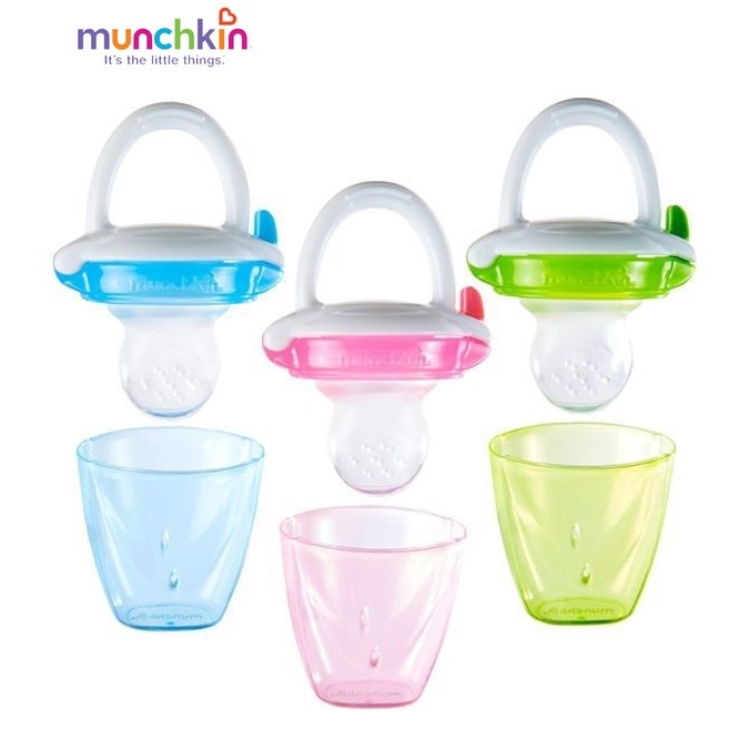 Túi tập nhai ăn dặm silicone Munchkin chịu nhiệt tốt