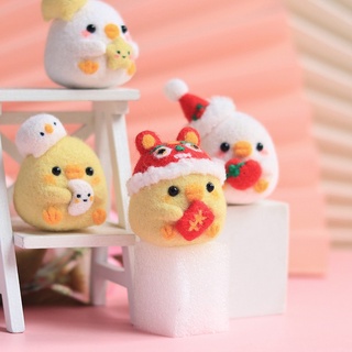 Len Chọc Handmade, Bộ Kit Len Chọc Phi Đội Gà Con