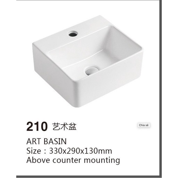Chậu lavabo siêu mini treo tường hoặc đặt bàn