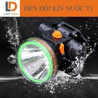 Đèn đội đầu pin sạc siêu sáng kín nước hàng chất lượng T1 -  DP 7229
