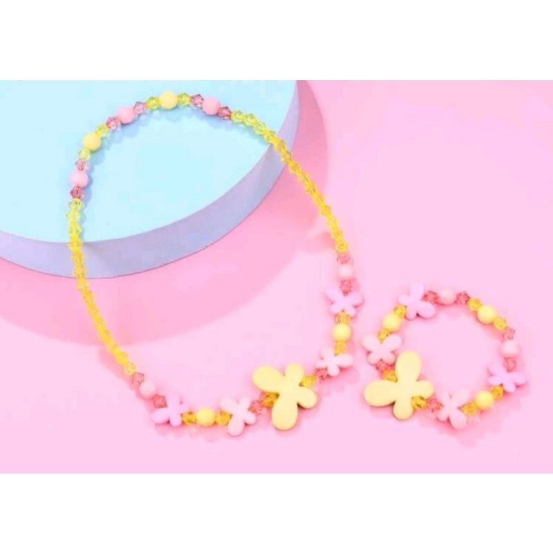 🤩SET TRANG SỨC BÉ GÁI-TẶNG KÈM TÚI LƯỚI