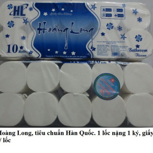 Giấy cuộn 3 lớp Hoàng Long 1kg