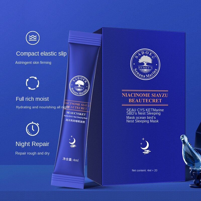 [Hàng mới về] Mặt Nạ Ngủ Senana Marina/ Xena Dưỡng Ẩm Làm Sáng Tông Màu Da Không Thấm Nước | BigBuy360 - bigbuy360.vn