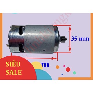 [ SIEU RE ]  Mô tơ máy khoan pin loại 12V - Mô tơ 550