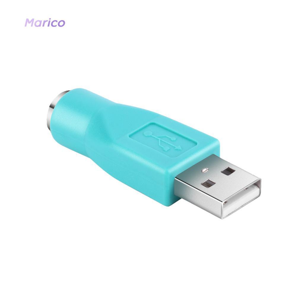 Đầu Chuyển Đổi Ps / 2 Female Sang Usb Male Cho Chuột Và Bàn Phím