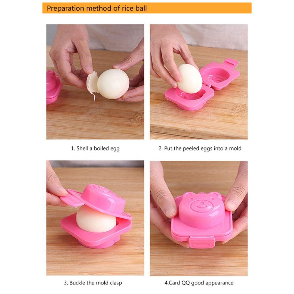 Set 6 Khuôn Làm Cơm Nắm Hình Xe Ô Tô Trái Tim Dễ Thương