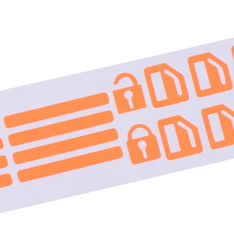 Miếng Dán Công Tắc Cửa Sổ Xe Hơi Màu Dạ Quang