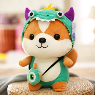 Gấu Bông Chó Shiba Cosplay mềm mịn - Quà tặng ý nghĩa cho người thương (20cm)