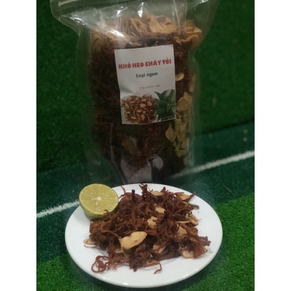 Heo Khô Cháy Tỏi - 500g | BigBuy360 - bigbuy360.vn