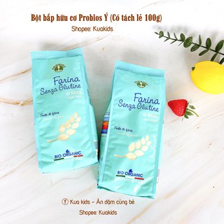 Bột bắp hữu cơ Probios cho bé