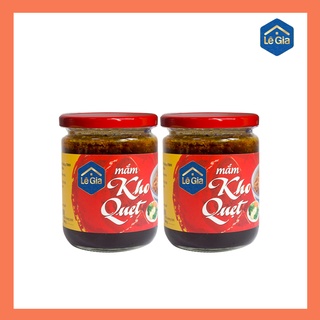Combo 02 hũ kho quẹt tôm thịt Lê Gia 240g