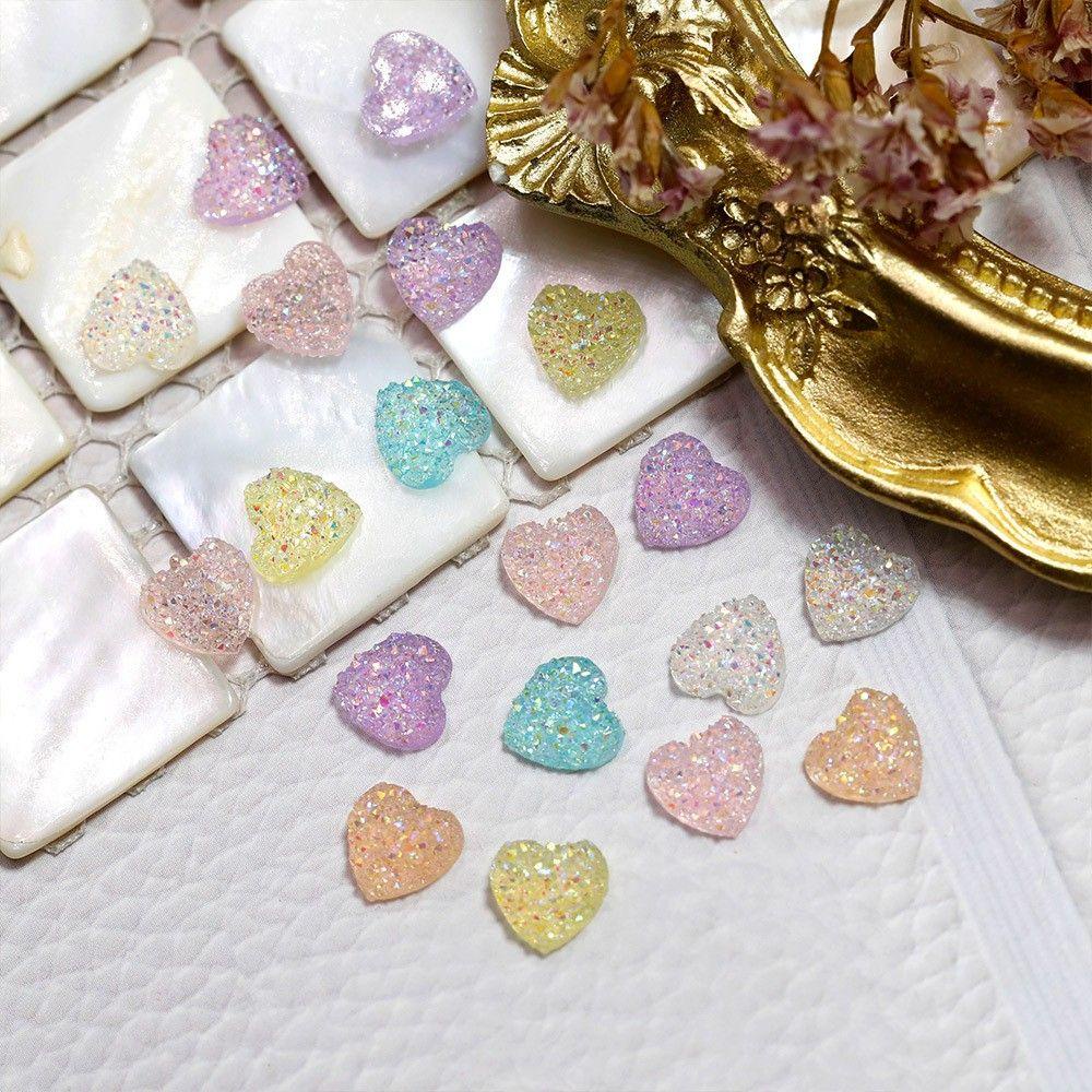 OCEANMAP Màu Sắc Phụ Kiện Trang Trí Móng Tay 3D Thay Đổi Màu Dạ Quang DIY