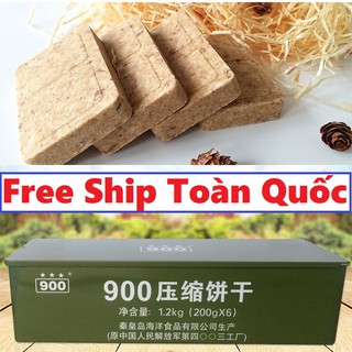 Lương khô army hộp sắt 1.2kg - siêu ngon