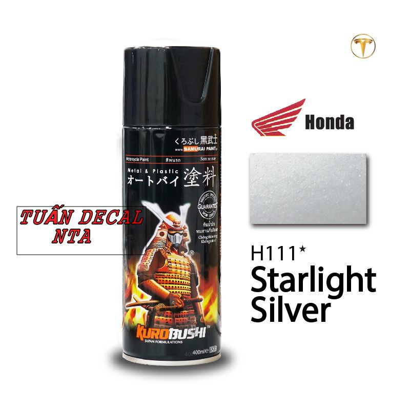 SƠN SAMURAI H111* MÀU BẠC SÁNG