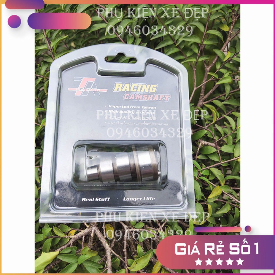 CỐT CAM ĐỘ 5LI4 TA CHO EXCITER 135, 150 ĐI PISTON 57 ,62,65 VÀ CÁC BÀI ĐỘ NẶNG (BAO ĐỔI TRẢ)
