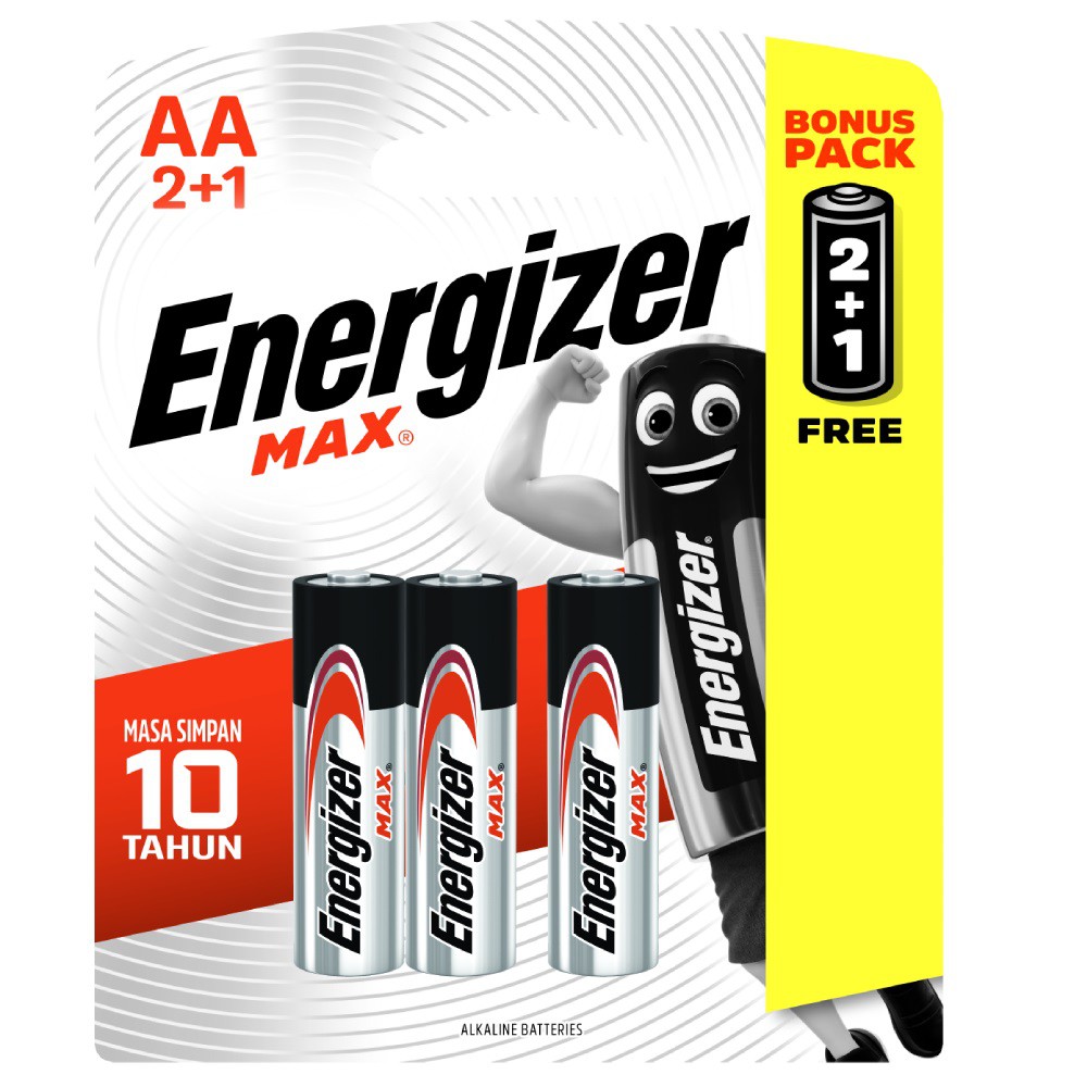 Pin Energizer Max AA E91 BP2+1