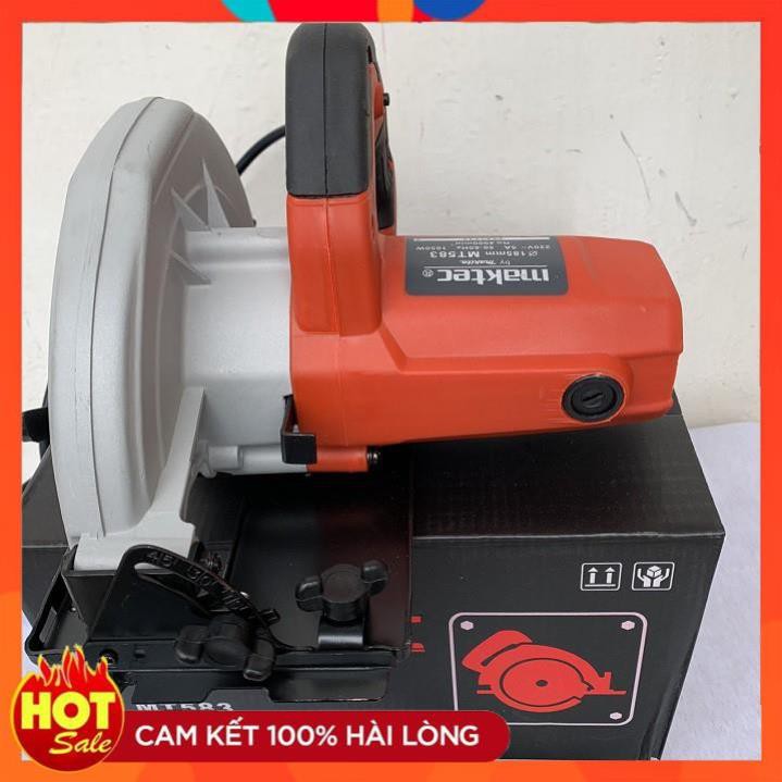 [Hàng xịn]Máy Cưa Đĩa Maktec MT583 Máy Cưa Gỗ 1050W Tặng Kèm 1 Lưỡi Cưa Theo Máy