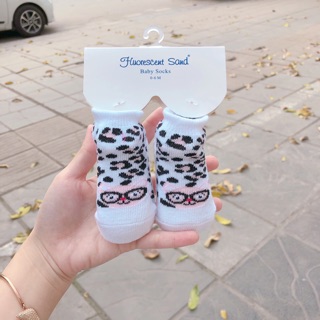 Set 4 tất vớ cho bé sơ sinh (0-6 tháng)