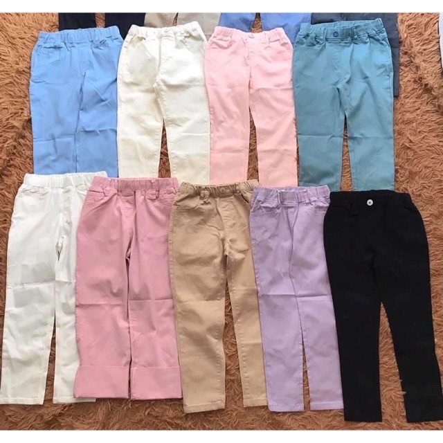 Quần kaki bé trai, bé gái xuất Hàn