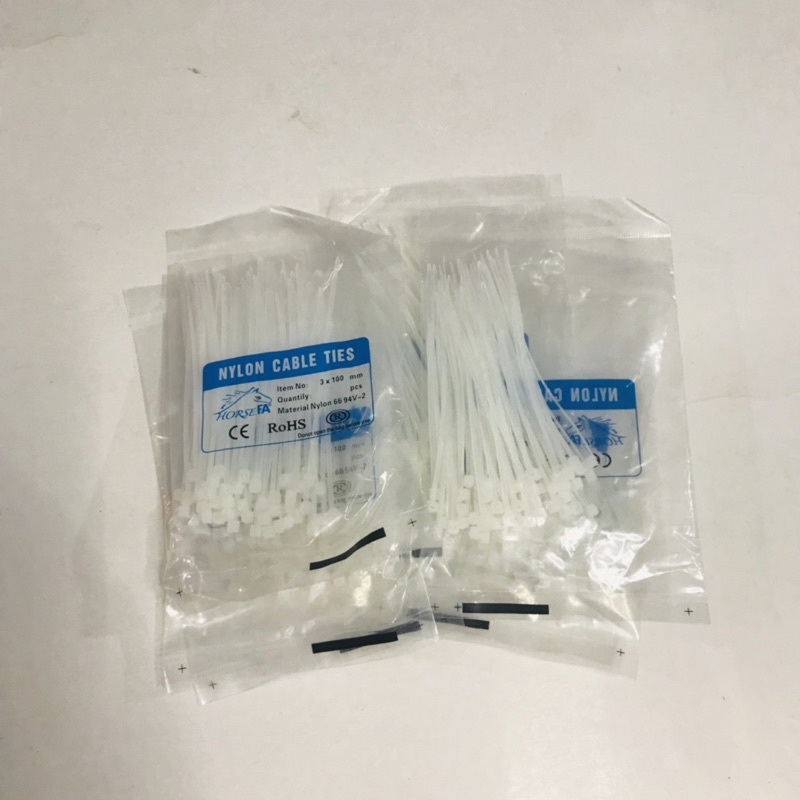 10 bịch dây rút nhựa 1 tấc, dây thít