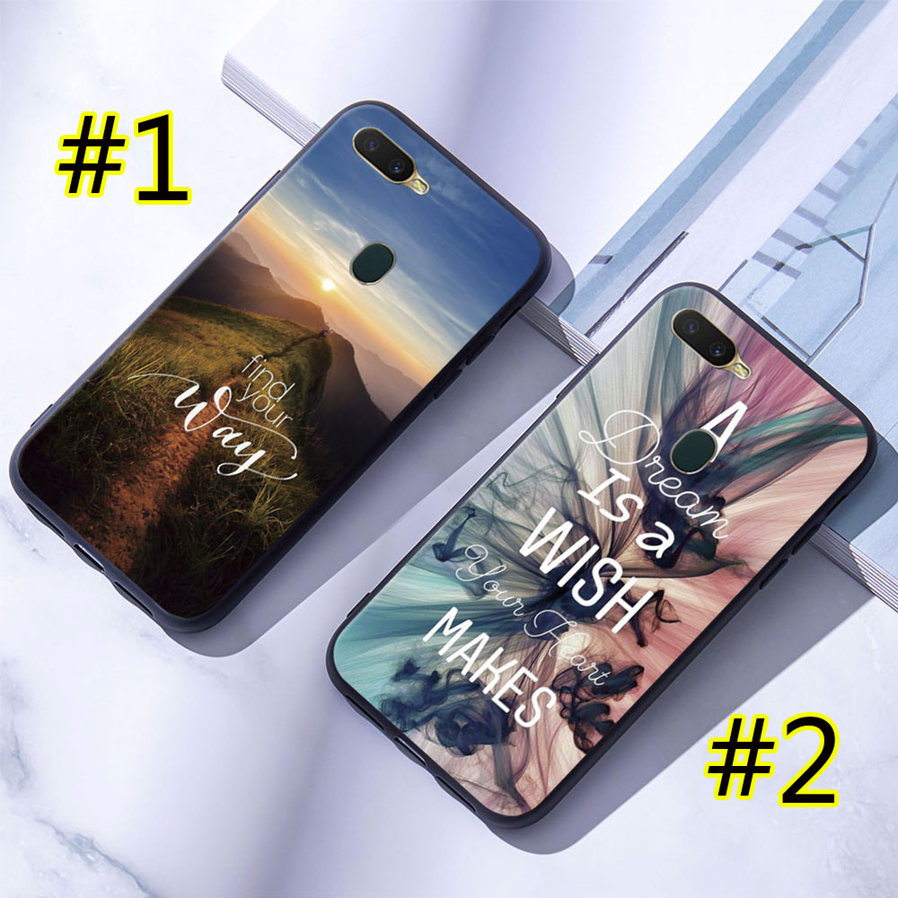Ốp Lưng OPPO A3 A3S A5 A5S A7 A9 A12 A12E Vỏ hộp silicon mềm phong cảnh