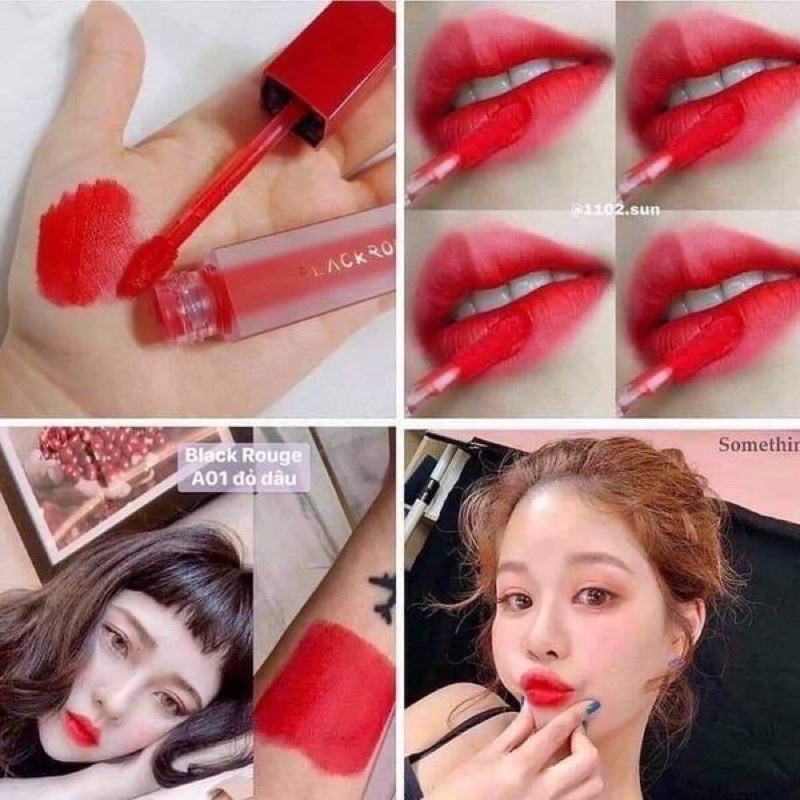 Son Kem Lì Black Rouge Air Fit Velvet Tint (Hàng xách tay Hàn Quốc chính hãng)