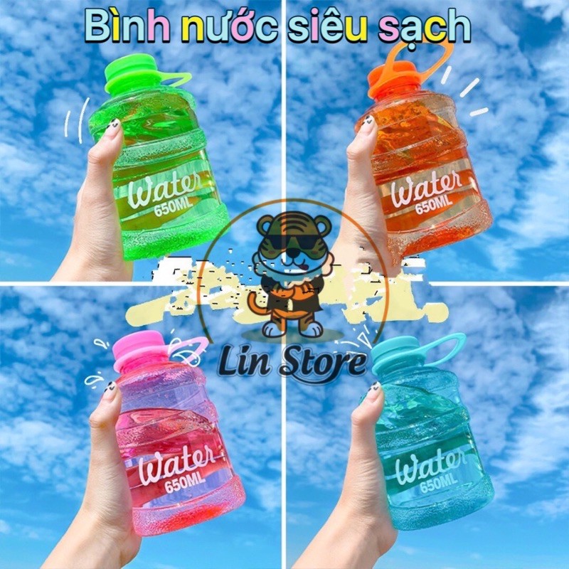 Bình nước siêu sạch 650ml ❤️