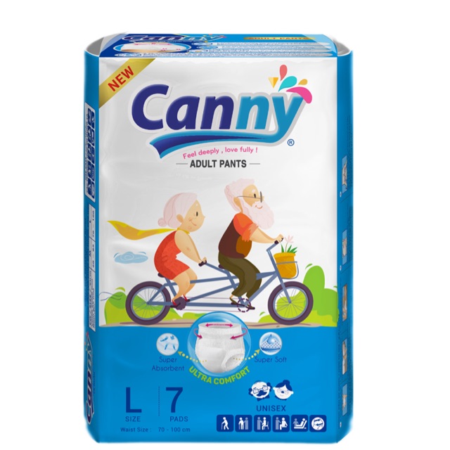 Combo 2 Gói Tã quần người lớn Canny size M8/L7