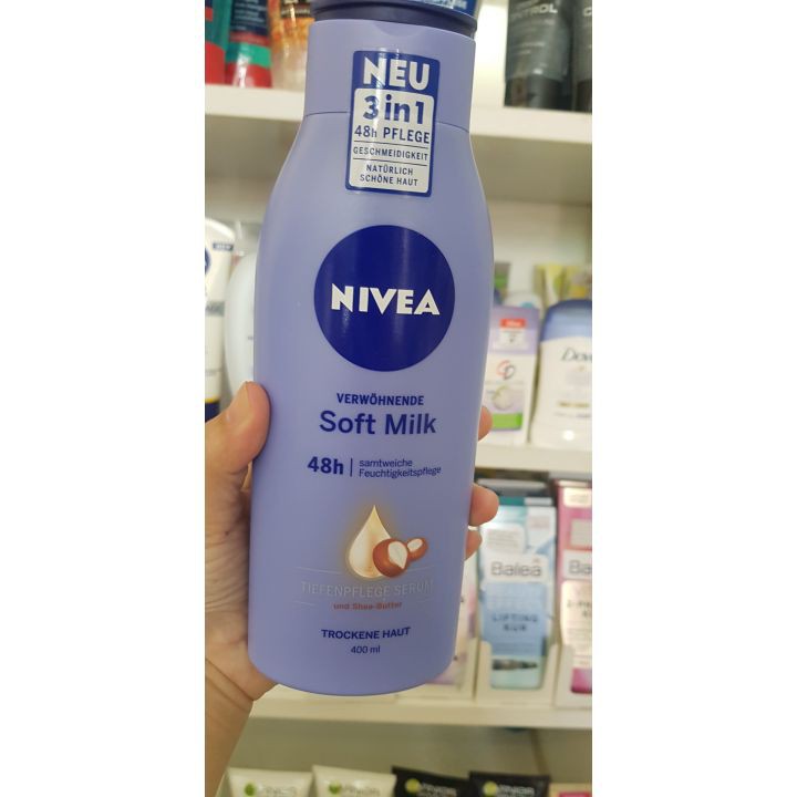 Gm store- Sữa dưỡng thể Nivea soft milk 400ml | BigBuy360 - bigbuy360.vn