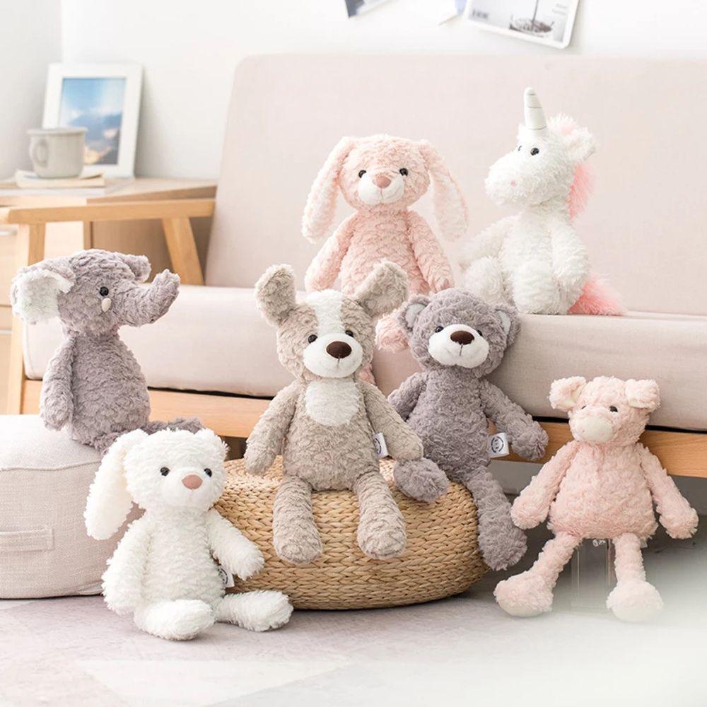 Thú Nhồi Bông Hình Kỳ Lân / Gấu Teddy / Thỏ Hoạt Hình Dễ Thương Cho Bé