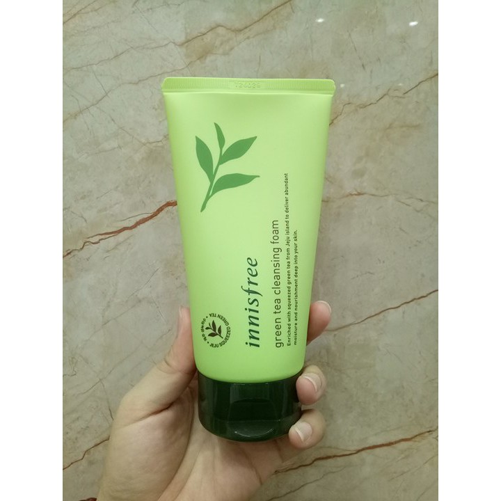sữa rửa mặt trà xanh innisfree