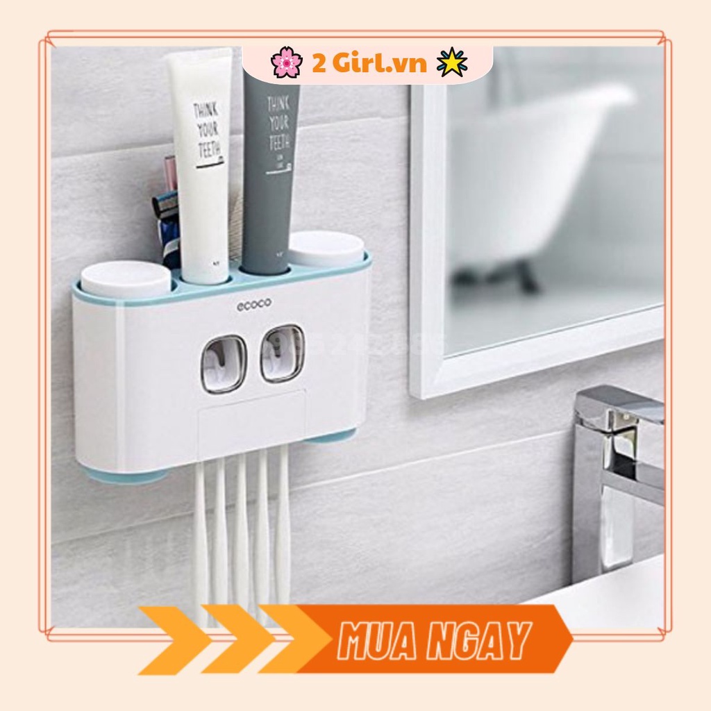 Bộ Nhả Kem Đánh Răng Ecoco Cao Cấp