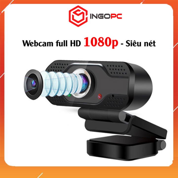 Webcam Máy Tính Có Mic Full HD 1080P Siêu Nét, Camera Học Online, Livestream Chính Hãng Giá Rẻ - Bảo Hành 1 Đổi 1. | BigBuy360 - bigbuy360.vn