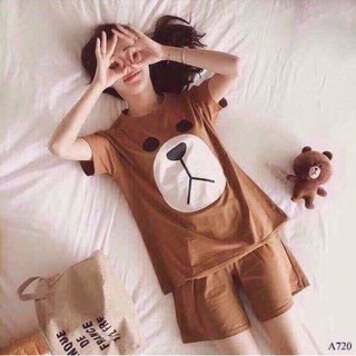 Đồ ngủ hình gấu nâu dễ thương