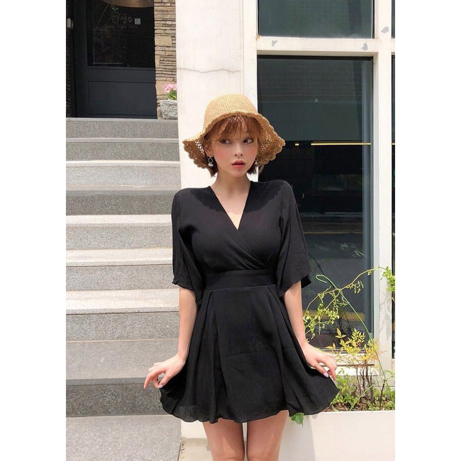 Đầm đắp ngực tay loe - Sansa Dress
