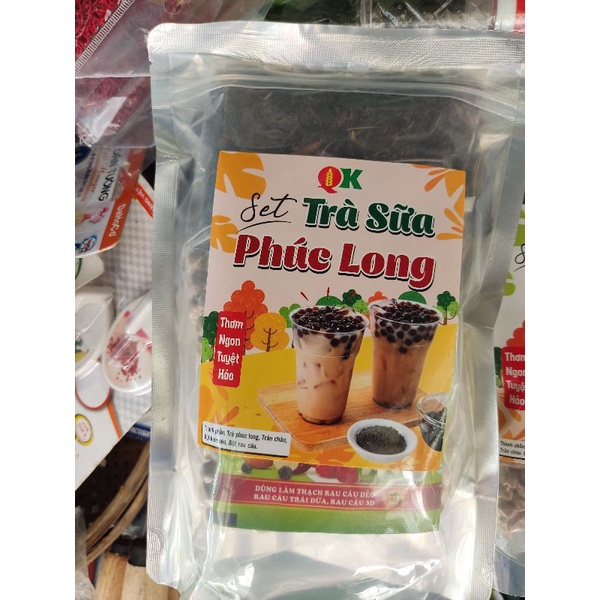 Set trà sữa Phúc Long