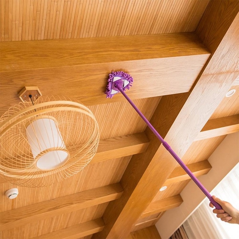 Cây lau và bông lau hình tam giác đa năng thấm hút tốt công dụng kép (có bán lẻ)