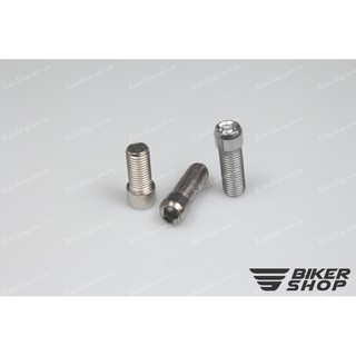 Ốc lục giác 10 ly răng ngược xi China gắn chân kiếng