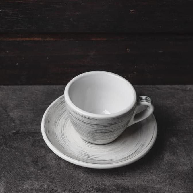 Cốc Uống Cà Phê Latte 150ml Màu Trắng