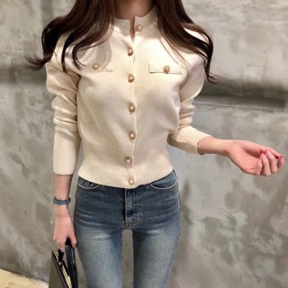 Áo len cdg cổ tròn