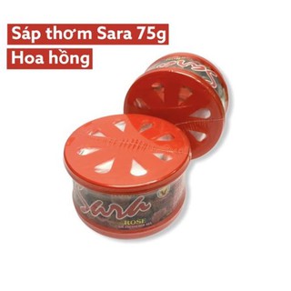 SÁP THƠM SARA 75G (CHANH, HOA HỒNG, LÀI, DÂU) [deerteamvn]