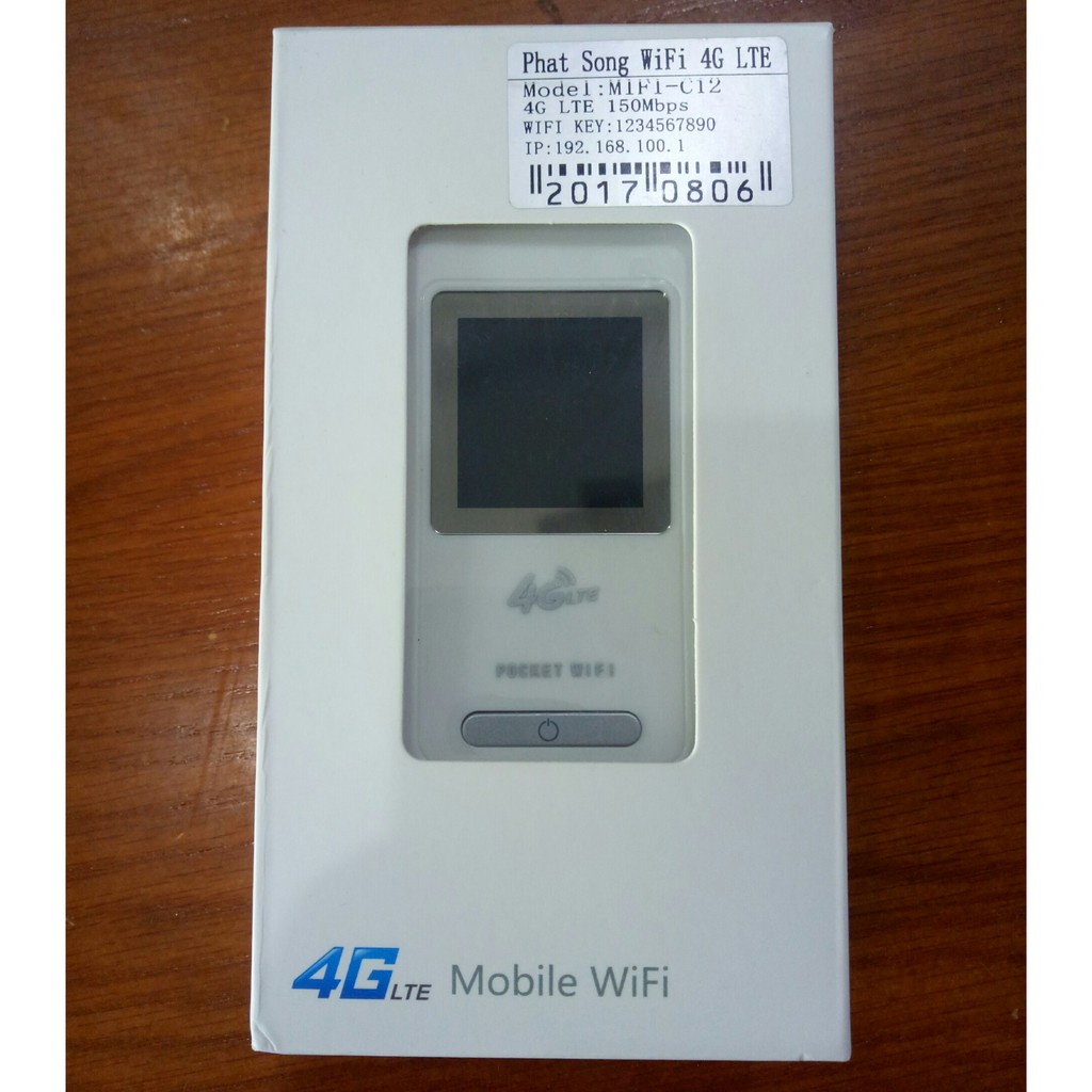 Bộ phát sóng Wifi 4G LTE Pocket C12