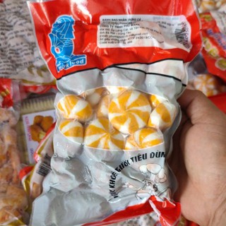 Bánh Bao Nhân Trứng Cá 500g ( Màu Cam ) -   Ship nội thành HCM