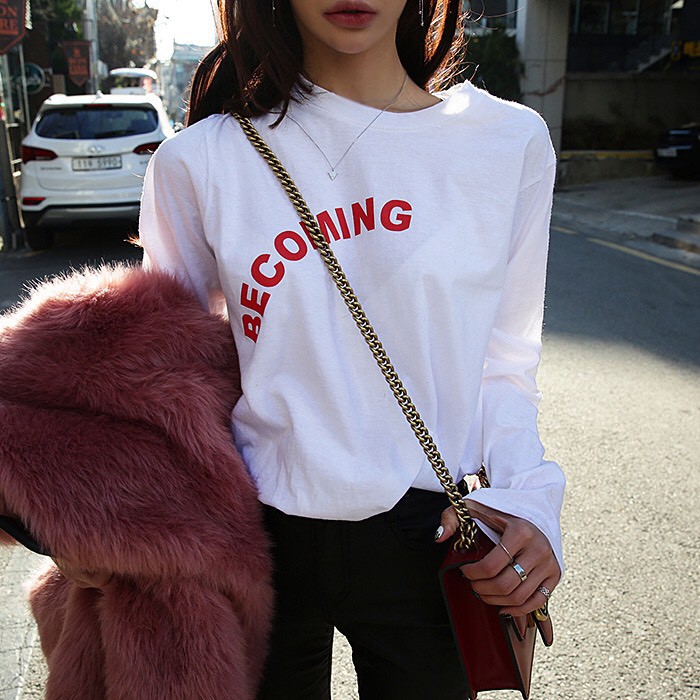 Áo thun tay dài 194shop vải coton dày dặn, mềm mịn, co dãn - form regular - In Hình Độc Đáo