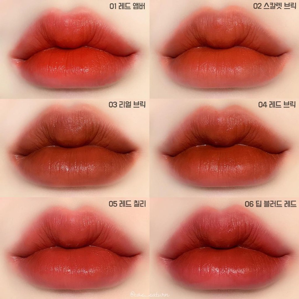 Son Kem Lì G9 Skin First V-Fit Velvet Tint