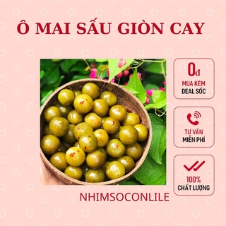 Ô mai sấu giòn cay - 500gram