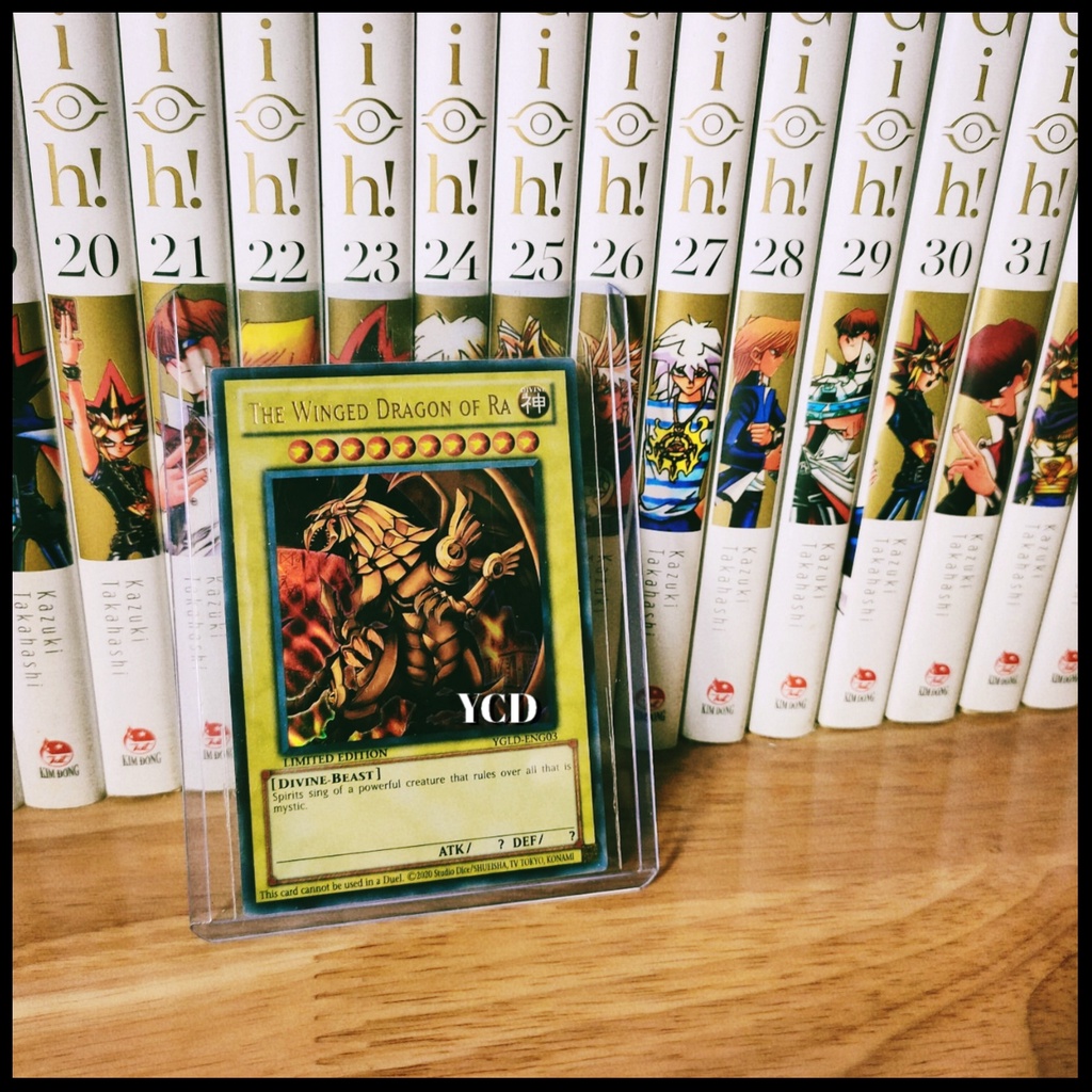 Thẻ bài Yugioh chính hãng The Winged Dragon of Ra – Ultra Rare