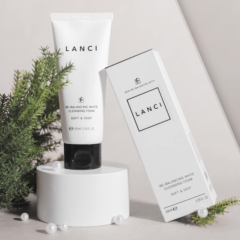 Sữa rửa mặt Lanci Whitening Deep Clean 100ml